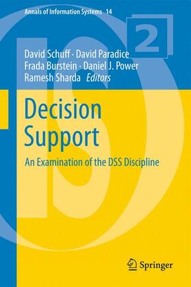 Schuff / Paradice / Burstein |  Decision Support | Buch |  Sack Fachmedien