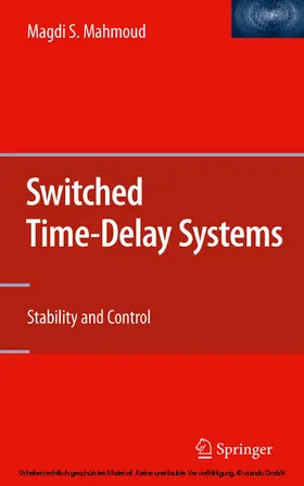 Mahmoud |  Switched Time-Delay Systems | eBook | Sack Fachmedien