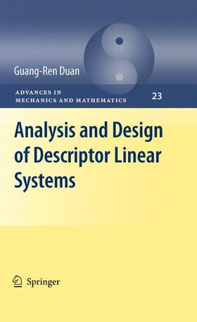 Duan |  Analysis and Design of Descriptor Linear Systems | Buch |  Sack Fachmedien