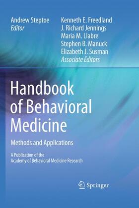 Steptoe |  Handbook of Behavioral Medicine | Buch |  Sack Fachmedien