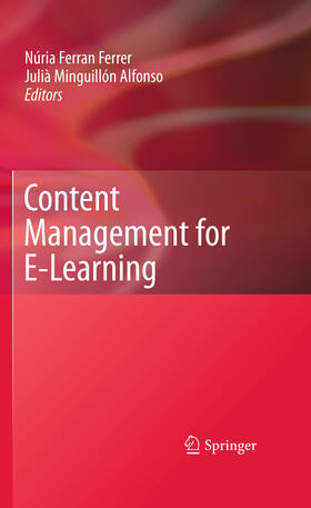 Ferrer / Alfonso |  Content Management for E-Learning | eBook | Sack Fachmedien