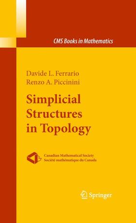 Ferrario / Piccinini |  Simplicial Structures in Topology | Buch |  Sack Fachmedien