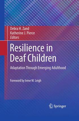 Zand / Pierce |  Resilience in Deaf Children | Buch |  Sack Fachmedien