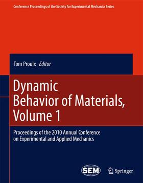 Proulx |  Dynamic Behavior of Materials, Volume 1 | Buch |  Sack Fachmedien