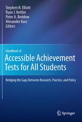 Elliott / Kettler / Beddow |  Handbook of Accessible Achievement Tests for All Students | eBook | Sack Fachmedien