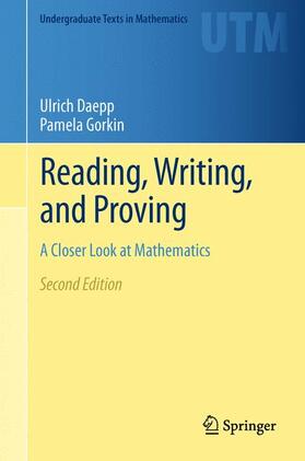 Daepp / Gorkin |  Reading, Writing, and Proving | Buch |  Sack Fachmedien