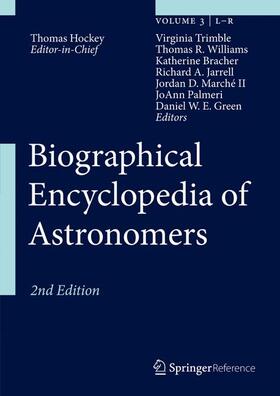 Hockey / Trimble / Williams |  Biographical Encyclopedia of Astronomers | Buch |  Sack Fachmedien