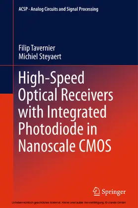 Tavernier / Steyaert |  High-Speed Optical Receivers with Integrated Photodiode in Nanoscale CMOS | eBook | Sack Fachmedien