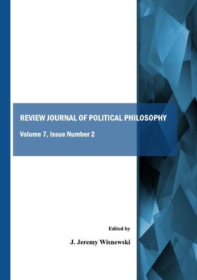 Wisnewski |  Review Journal of Political Philosophy | Buch |  Sack Fachmedien