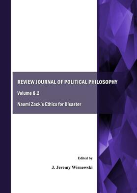 Wisnewski | Review Journal of Political Philosophy Volume 8.2 | Buch | 978-1-4438-2653-2 | sack.de