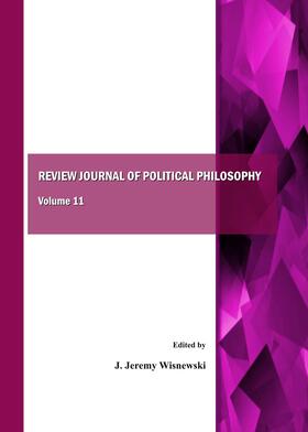 Wisnewski |  Review Journal of Political Philosophy Volume 11 | Buch |  Sack Fachmedien