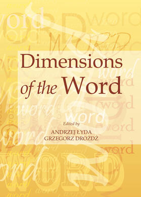 Lyda / Drozdz |  Dimensions of the Word | Buch |  Sack Fachmedien