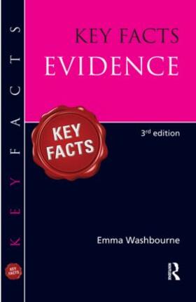 Washbourne |  Key Facts Evidence | Buch |  Sack Fachmedien