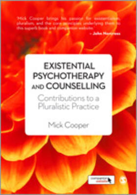 Cooper |  Existential Psychotherapy and Counselling | Buch |  Sack Fachmedien
