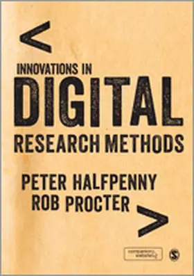 Halfpenny / Procter |  Innovations in Digital Research Methods | Buch |  Sack Fachmedien