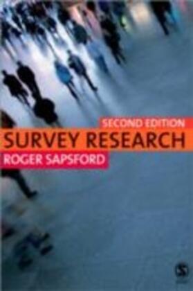 Sapsford |  Survey Research | eBook | Sack Fachmedien