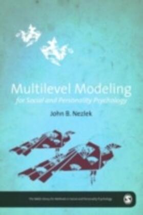 Nezlek |  Multilevel Modeling for Social and Personality Psychology | eBook | Sack Fachmedien