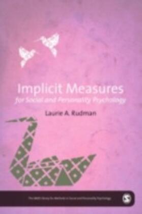 Rudman |  Implicit Measures for Social and Personality Psychology | eBook | Sack Fachmedien