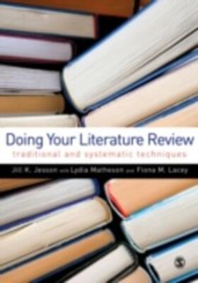 Jesson / Matheson / Lacey |  Doing Your Literature Review | eBook | Sack Fachmedien