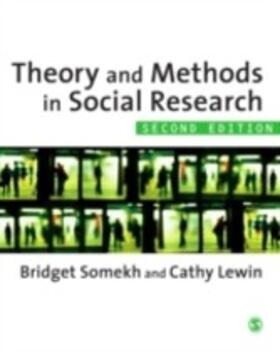 Somekh / Lewin |  Theory and Methods in Social Research | eBook | Sack Fachmedien