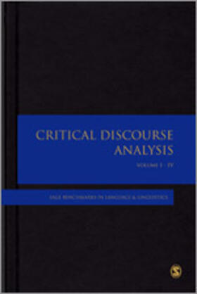 Wodak |  Critical Discourse Analysis | Buch |  Sack Fachmedien
