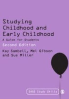 Miller / Sambell / Gibson | Studying Childhood and Early Childhood | E-Book | sack.de