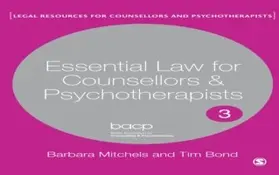 Mitchels / Bond |  Essential Law for Counsellors and Psychotherapists | eBook | Sack Fachmedien