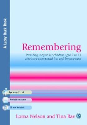 Nelson / Rae |  Remembering | eBook | Sack Fachmedien