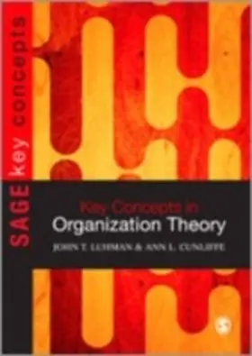 Cunliffe / Luhman |  Key Concepts in Organization Theory | eBook | Sack Fachmedien