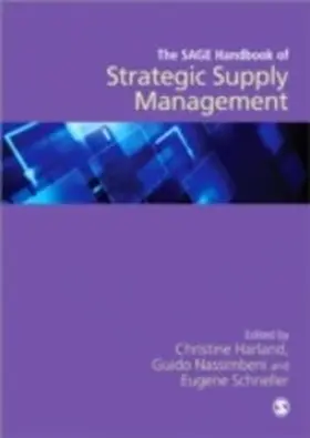 Harland / Nassimbeni / Schneller |  The SAGE Handbook of Strategic Supply Management | eBook | Sack Fachmedien