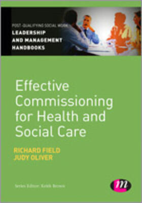 Field / Oliver |  Effective Commissioning in Health and Social Care | Buch |  Sack Fachmedien