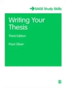 Oliver |  Writing Your Thesis | eBook | Sack Fachmedien