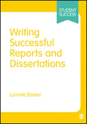 Becker |  Writing Successful Reports and Dissertations | Buch |  Sack Fachmedien