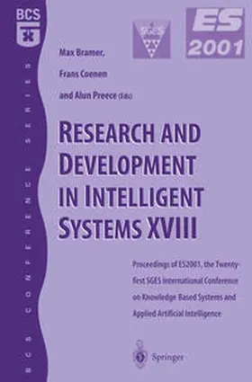 Coenen / Preece |  Research and Development in Intelligent Systems XVIII | eBook | Sack Fachmedien