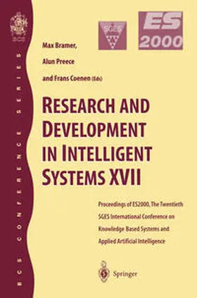 Preece / Coenen |  Research and Development in Intelligent Systems XVII | eBook | Sack Fachmedien