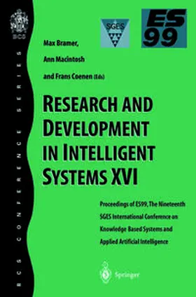 Macintosh / Coenen | Research and Development in Intelligent Systems XVI | E-Book | sack.de