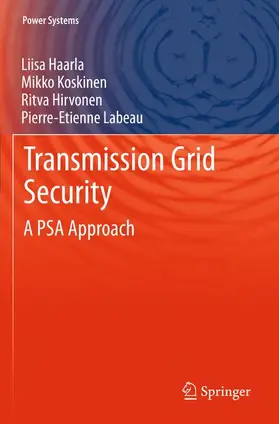 Haarla / Labeau / Koskinen |  Transmission Grid Security | Buch |  Sack Fachmedien