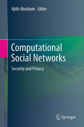 Abraham |  Computational Social Networks | eBook | Sack Fachmedien