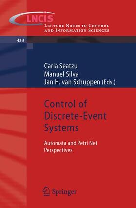 Seatzu / van Schuppen / Silva |  Control of Discrete-Event Systems | Buch |  Sack Fachmedien