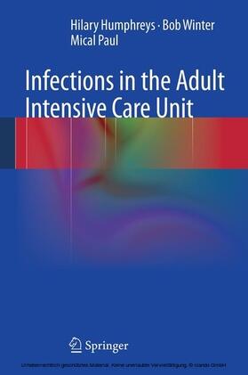 Humphreys / Winter / Paul |  Infections in the Adult Intensive Care Unit | eBook | Sack Fachmedien