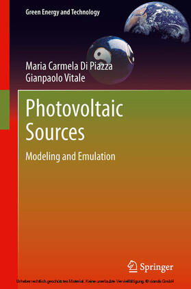 Di Piazza / Vitale |  Photovoltaic Sources | eBook | Sack Fachmedien