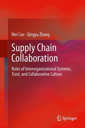 Zhang / Cao |  Supply Chain Collaboration | Buch |  Sack Fachmedien