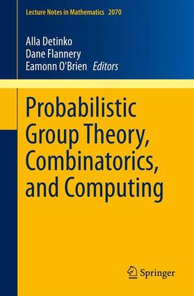 Detinko / O'Brien / Flannery |  Probabilistic Group Theory, Combinatorics, and Computing | Buch |  Sack Fachmedien