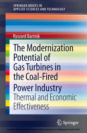 Bartnik |  The Modernization Potential of Gas Turbines in the Coal-Fired Power Industry | eBook | Sack Fachmedien