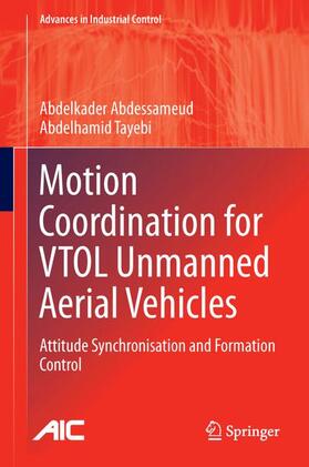 Tayebi / Abdessameud |  Motion Coordination for VTOL Unmanned Aerial Vehicles | Buch |  Sack Fachmedien