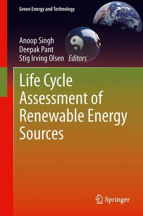 Singh / Olsen / Pant |  Life Cycle Assessment of Renewable Energy Sources | Buch |  Sack Fachmedien