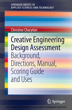 Charyton |  Creative Engineering Design Assessment | eBook | Sack Fachmedien