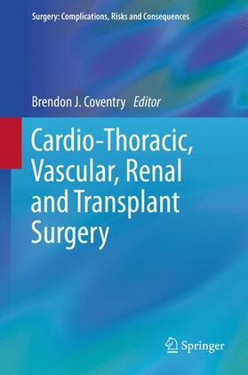 Coventry |  Cardio-Thoracic, Vascular, Renal and Transplant Surgery | Buch |  Sack Fachmedien