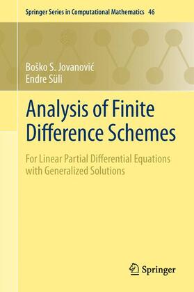 Süli / Jovanovic / Jovanovic |  Analysis of Finite Difference Schemes | Buch |  Sack Fachmedien