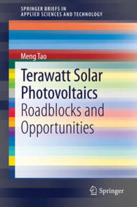 Tao |  Terawatt Solar Photovoltaics | Buch |  Sack Fachmedien